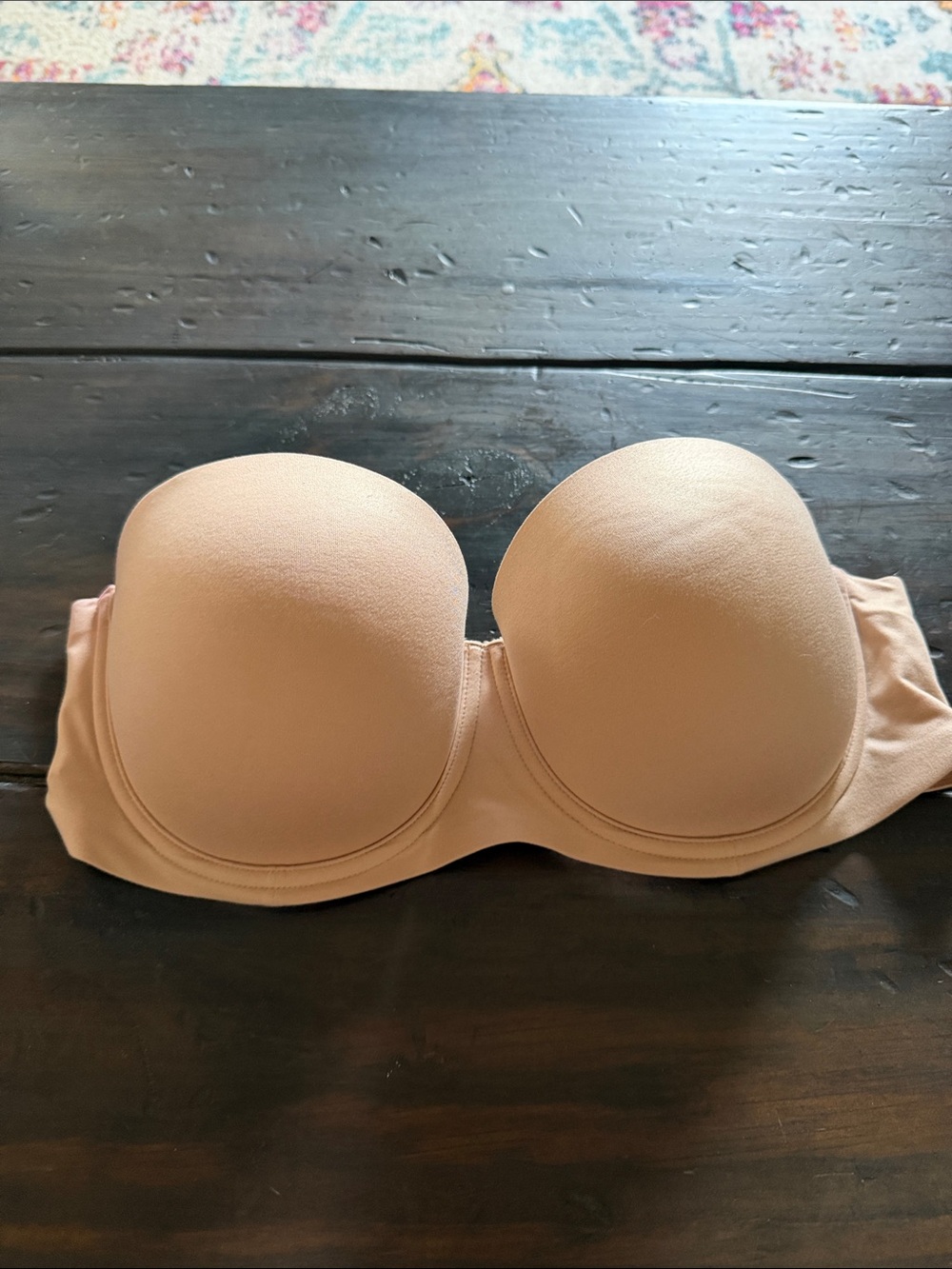 aerie Strapless Light Nude T-Shirt Bra